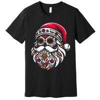 Santa Mexico Calavera Christmas Premium T-Shirt