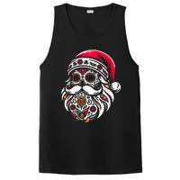 Santa Mexico Calavera Christmas PosiCharge Competitor Tank