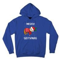 Sloth Merry Christmas Santa Sloth Merry Slothmas Gift Tall Hoodie