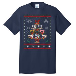 Sewing Machines Christmas Tree Quilt Sewing Lovers Xmas Tall T-Shirt