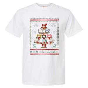 Sewing Machines Christmas Tree Quilt Sewing Lovers Xmas Garment-Dyed Heavyweight T-Shirt