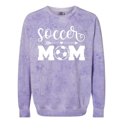 Soccer Mom Cute Gift Colorblast Crewneck Sweatshirt