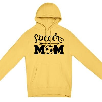 Soccer Mom Cute Gift Premium Pullover Hoodie