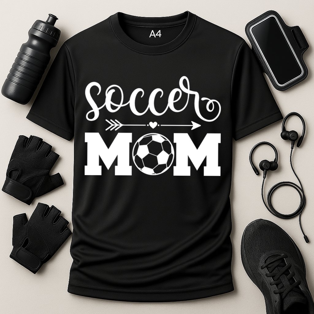 Soccer Mom Cute Gift Cooling Performance Crew T-Shirt