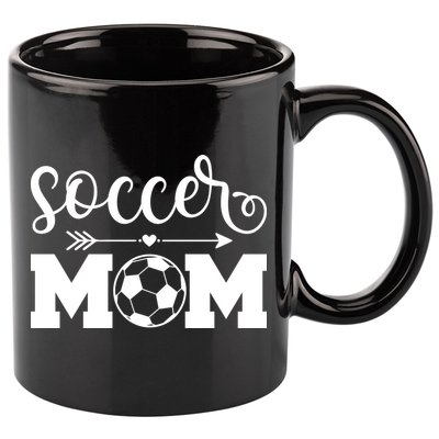 Soccer Mom Cute Gift 11oz C Handle Ceramic Mug