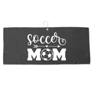 Soccer Mom Cute Gift Large Microfiber Waffle Golf Towel