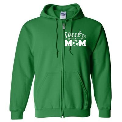 Soccer Mom Cute Gift Full Zip Hoodie