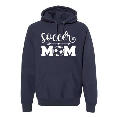 Soccer Mom Cute Gift Premium Hoodie