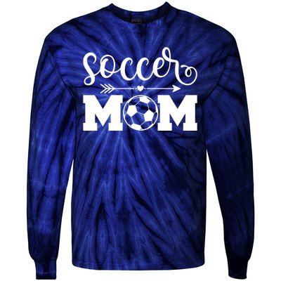 Soccer Mom Cute Gift Tie-Dye Long Sleeve Shirt