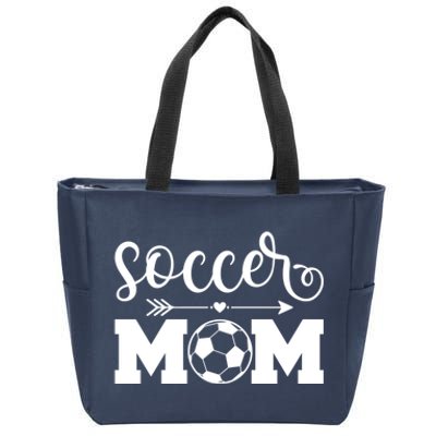 Soccer Mom Cute Gift Zip Tote Bag