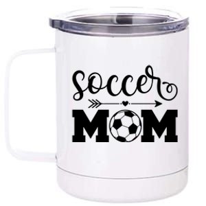 Soccer Mom Cute Gift 12 oz Stainless Steel Tumbler Cup