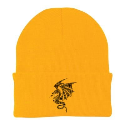 Snowflake Merry Christmas Snowflakes Dragon Gift Knit Cap Winter Beanie