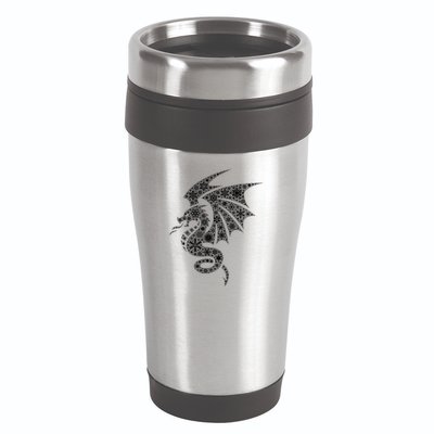 Snowflake Merry Christmas Snowflakes Dragon Gift 16oz Travel Tumbler