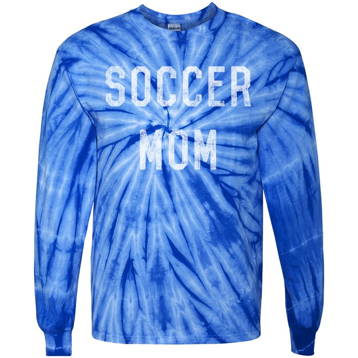 Soccer Mom Cute Gift Tie-Dye Long Sleeve Shirt