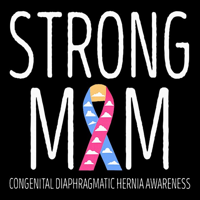 Strong Mom Congenital Diaphragmatic Hernia Awareness Impact Tech Backpack