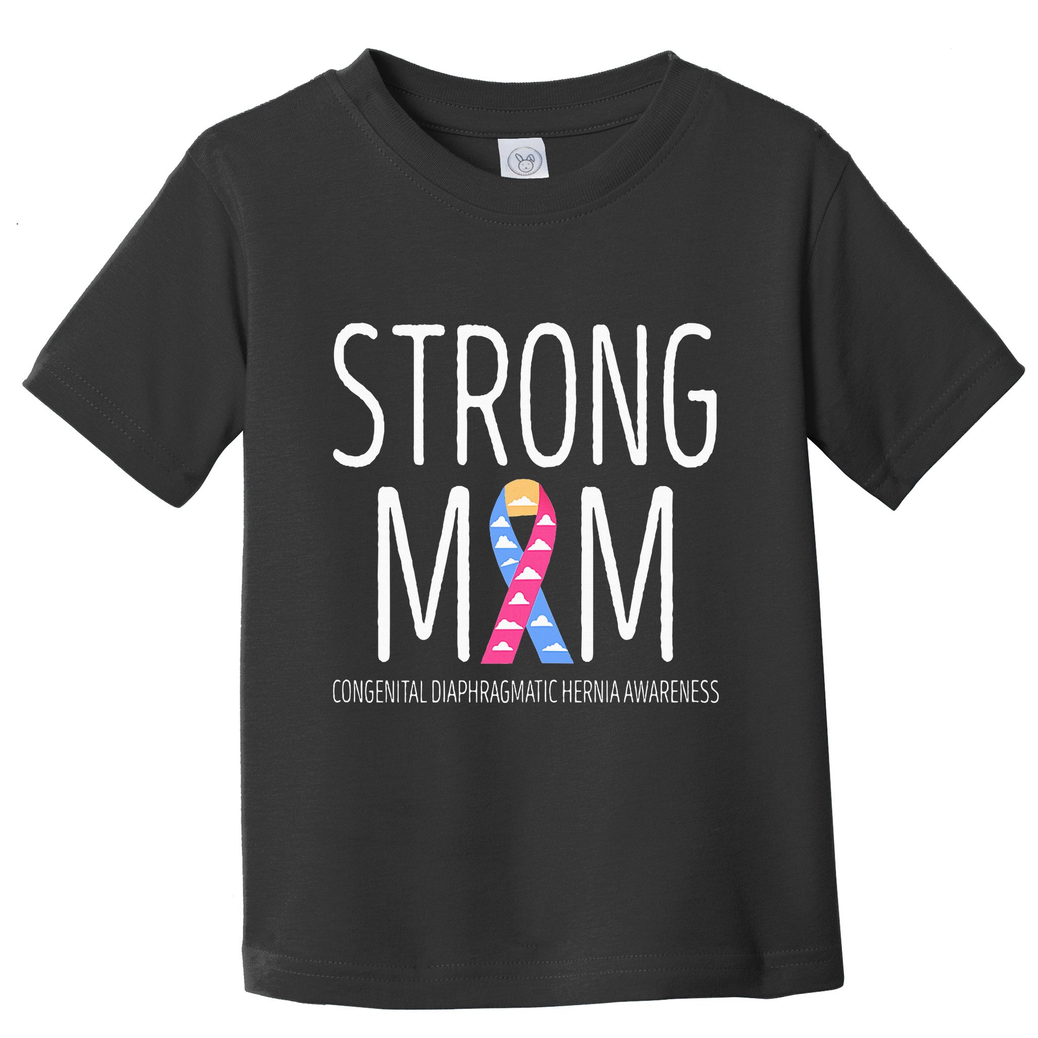 Strong Mom Congenital Diaphragmatic Hernia Awareness Toddler T-Shirt