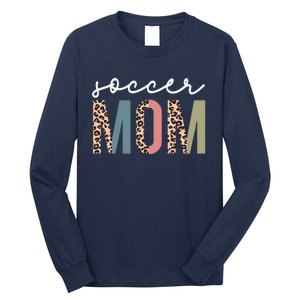 Soccer Mom Cute Mom Life Soccer Game Day Cheer Mom Long Sleeve Shirt