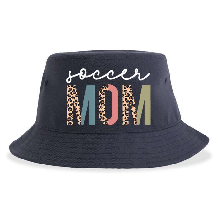 Soccer Mom Cute Mom Life Soccer Game Day Cheer Mom Sustainable Bucket Hat