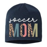 Soccer Mom Cute Mom Life Soccer Game Day Cheer Mom Sustainable Beanie