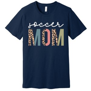 Soccer Mom Cute Mom Life Soccer Game Day Cheer Mom Premium T-Shirt