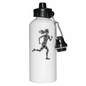 Snowflake Merry Christmas Running Jogging Runner Gift Aluminum Water Bottle