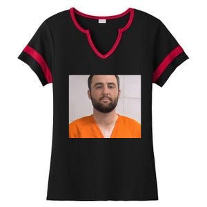 Scottie Mugshot Color Photo Only Ladies Halftime Notch Neck Tee