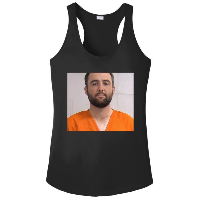 Scottie Mugshot Color Photo Only Ladies PosiCharge Competitor Racerback Tank