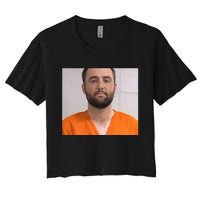 Scottie Mugshot Color Photo Only Women's Crop Top Tee