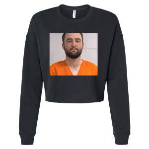 Scottie Mugshot Color Photo Only Cropped Pullover Crew