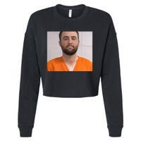 Scottie Mugshot Color Photo Only Cropped Pullover Crew