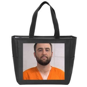 Scottie Mugshot Color Photo Only Zip Tote Bag