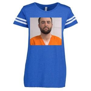 Scottie Mugshot Color Photo Only Enza Ladies Jersey Football T-Shirt