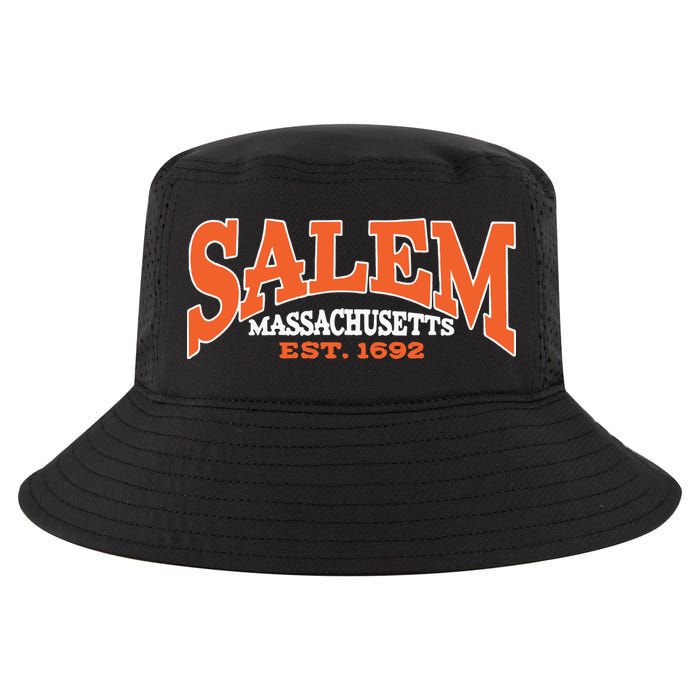 Salem Massachusetts Cute Fall Salem Est 1692 Cool Comfort Performance Bucket Hat