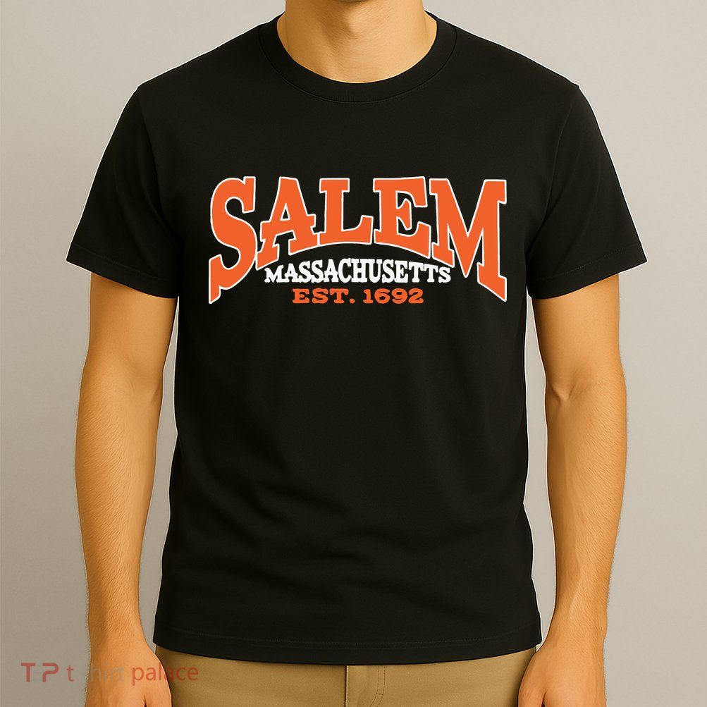 Salem Massachusetts Cute Fall Salem Est 1692 T-Shirt