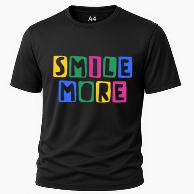 Smile More Colorful Inspiring Performance Shirt