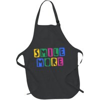 Smile More Colorful Inspiring Apron