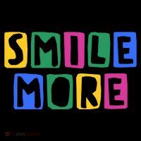 Smile More Colorful Inspiring Tall T-Shirt