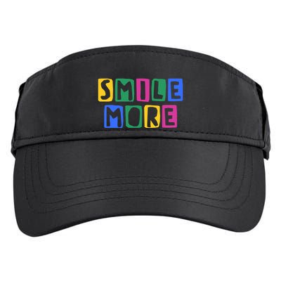 Smile More Colorful Inspiring Adult Drive Performance Visor