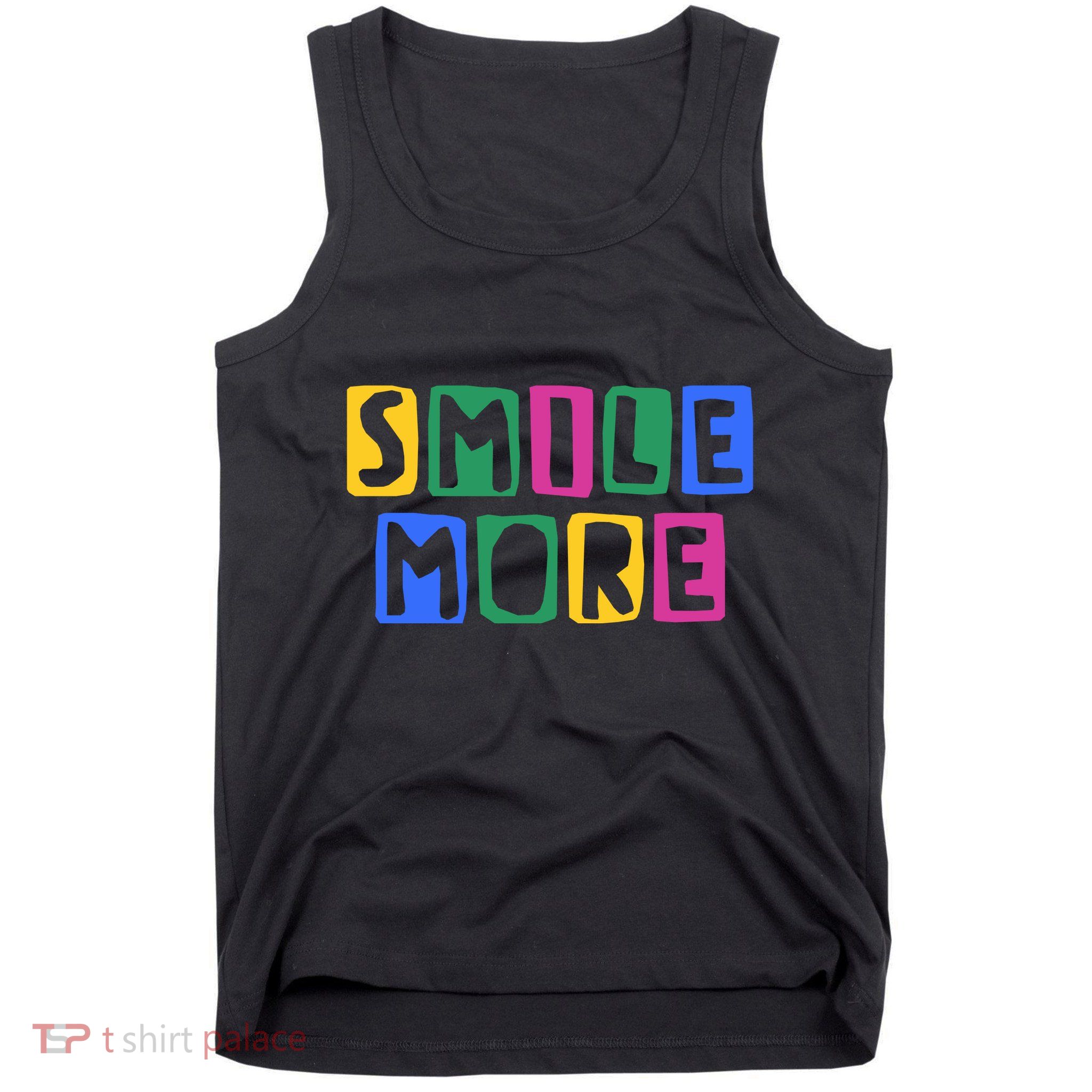 Smile More Colorful Inspiring Tank Top