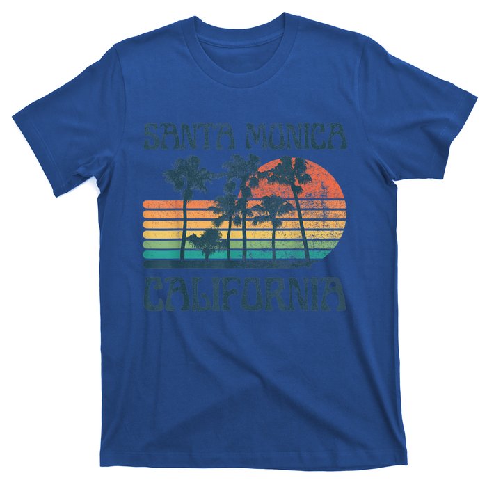 Santa Monica California Beach Summer Vacation Vintage T-Shirt