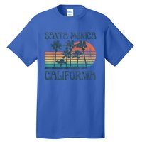 Santa Monica California Beach Summer Vacation Vintage Tall T-Shirt