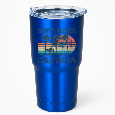 Santa Monica California Beach Summer Vacation Vintage Tumbler