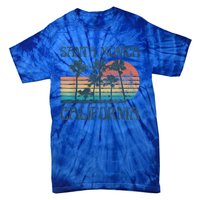 Santa Monica California Beach Summer Vacation Vintage Tie-Dye T-Shirt