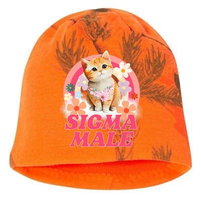 Sigma Male Cat Kitten Funny Kati - Camo Knit Beanie