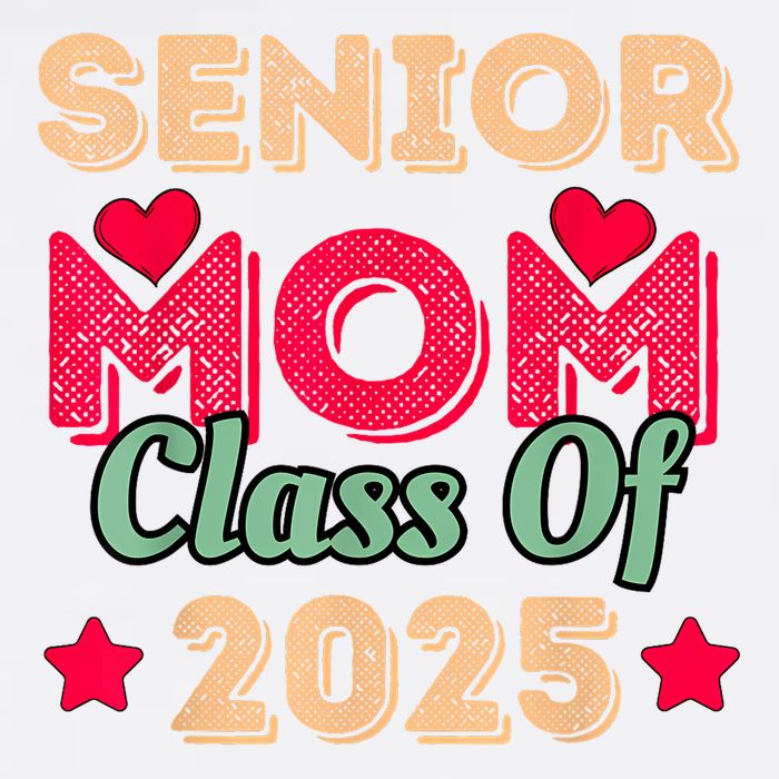 Senior Mom Class Of 2025 Adult Drive Performance Visor