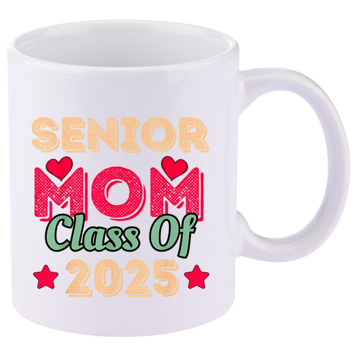 Senior Mom Class Of 2025 11oz C Handle Ceramic Mug