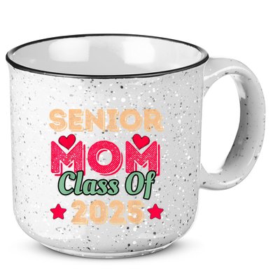 Senior Mom Class Of 2025 15oz Campfire Ceramic Mug