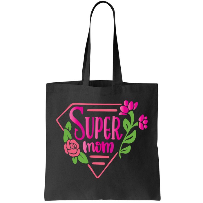 Super Mom Cute Gift Tote Bag