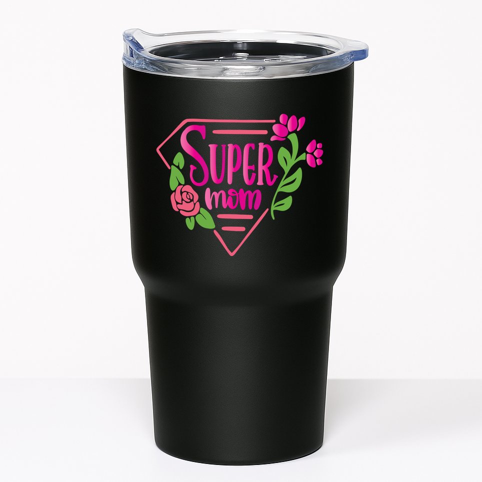 Super Mom Cute Gift Tumbler