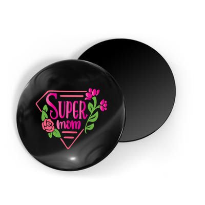 Super Mom Cute Gift Magnet